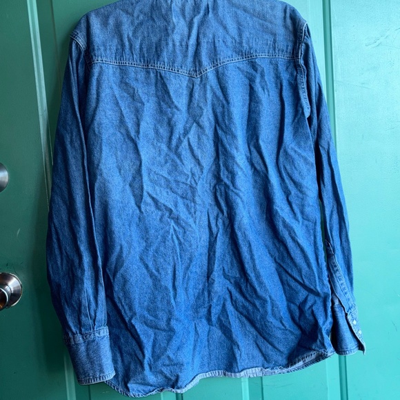 Bit and Bridle medium Vintage Denim
Pearl Snap Shirt Western - Picture 6 of 7